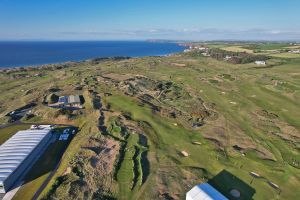 Royal Portrush 17th Back Aerial